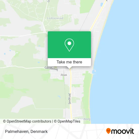 Palmehaven map