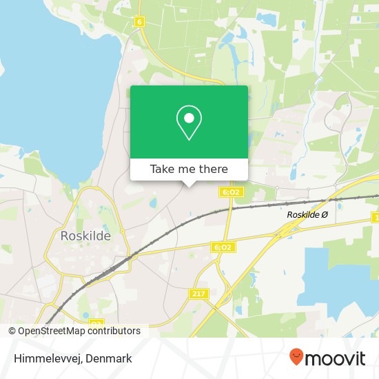 Himmelevvej map