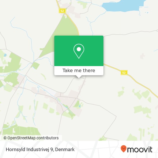 Hornsyld Industrivej 9 map