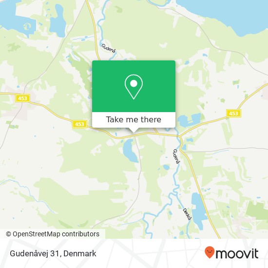 Gudenåvej 31 map