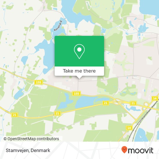 Stamvejen map