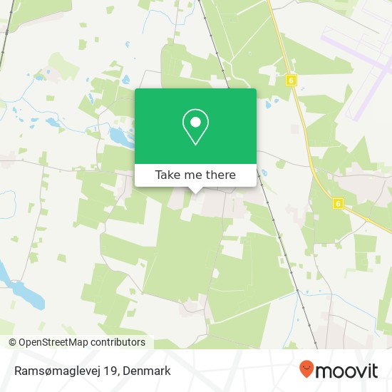 Ramsømaglevej 19 map