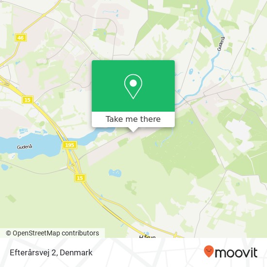 Efterårsvej 2 map