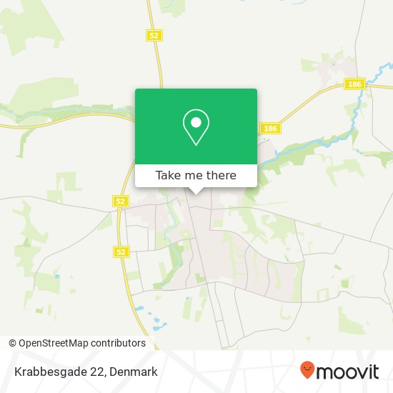 Krabbesgade 22 map