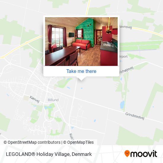 LEGOLAND® Holiday Village map