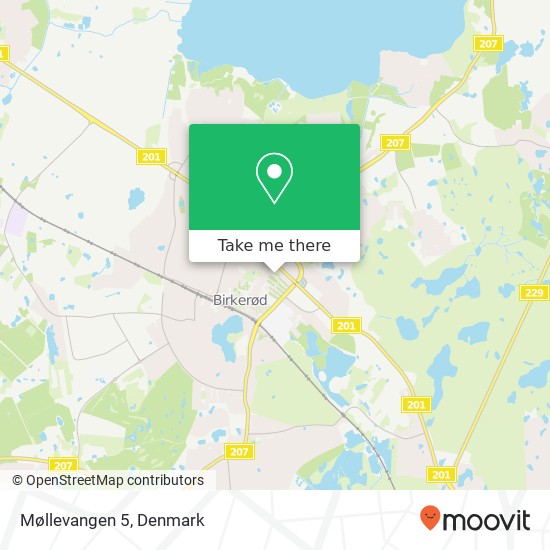 Møllevangen 5 map