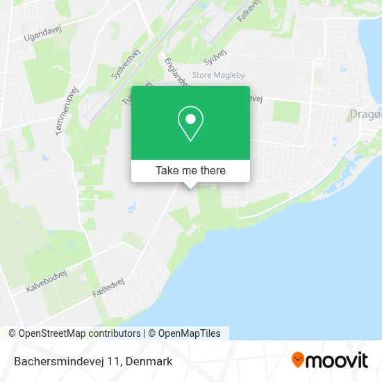 Bachersmindevej 11 map