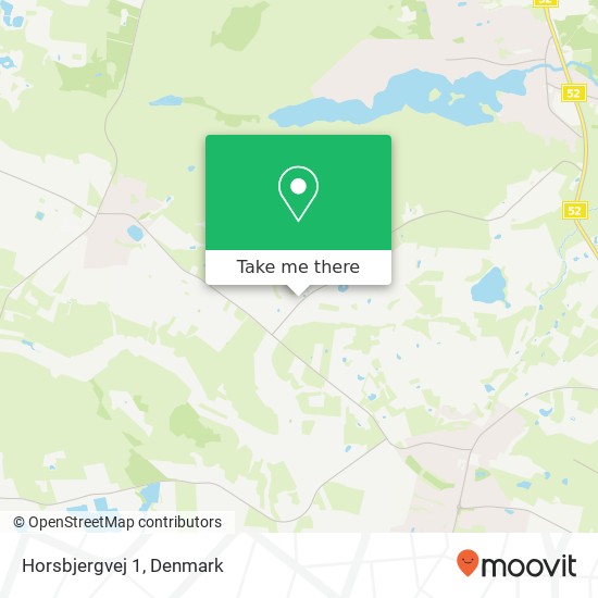 Horsbjergvej 1 map