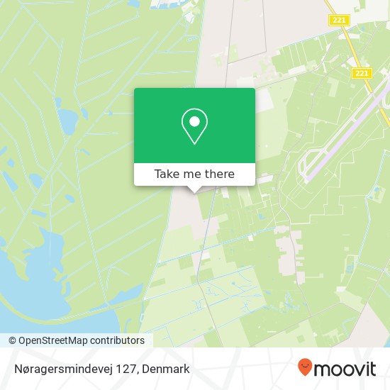 Nøragersmindevej 127 map