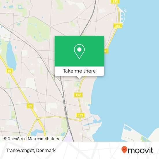 Tranevænget map