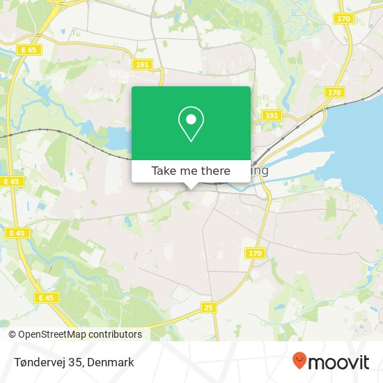 Tøndervej 35 map