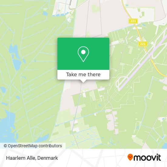 Haarlem Alle map