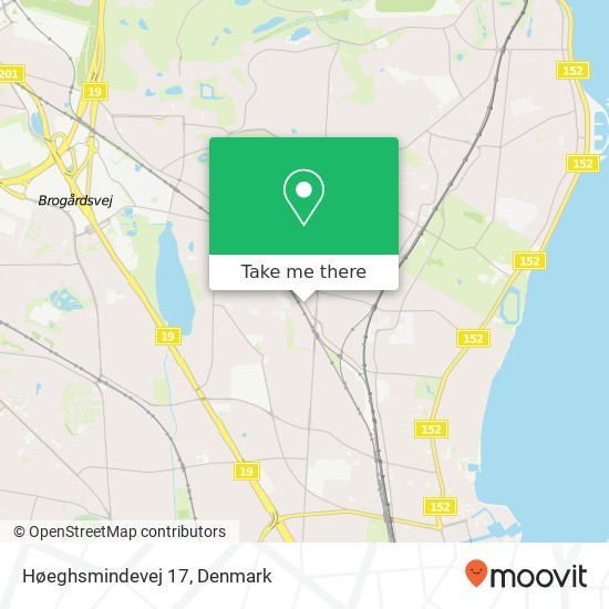 Høeghsmindevej 17 map