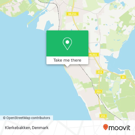 Klerkebakken map