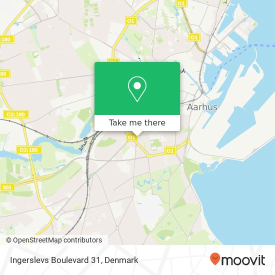 Ingerslevs Boulevard 31 map