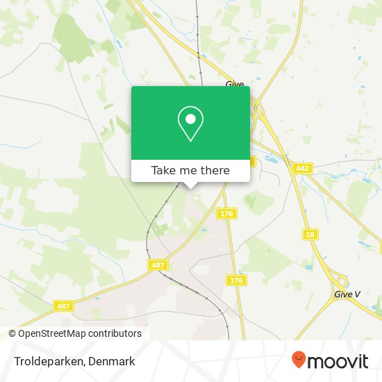 Troldeparken map