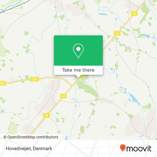 Hovedvejen map