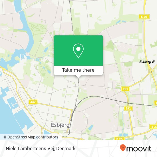 Niels Lambertsens Vej map