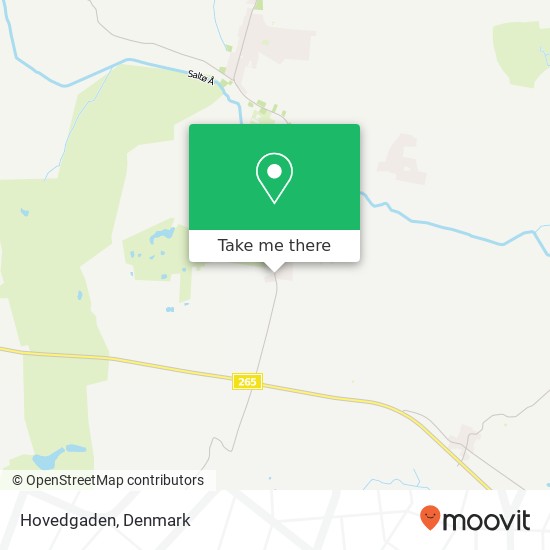 Hovedgaden map