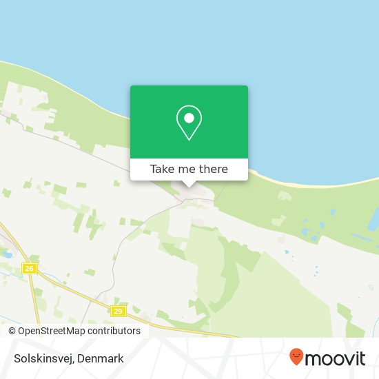 Solskinsvej map