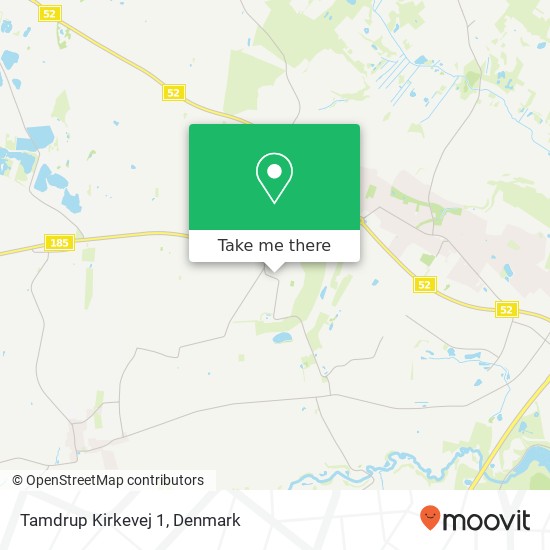 Tamdrup Kirkevej 1 map