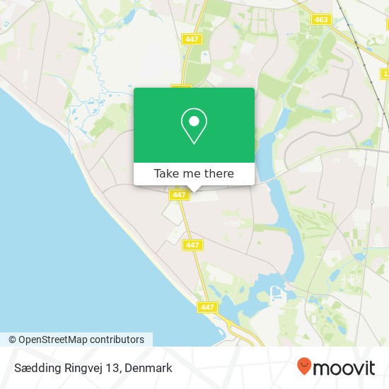 Sædding Ringvej 13 map