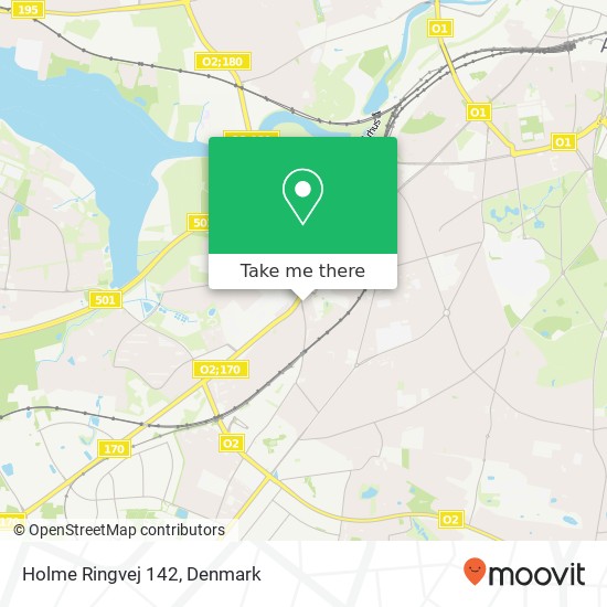 Holme Ringvej 142 map