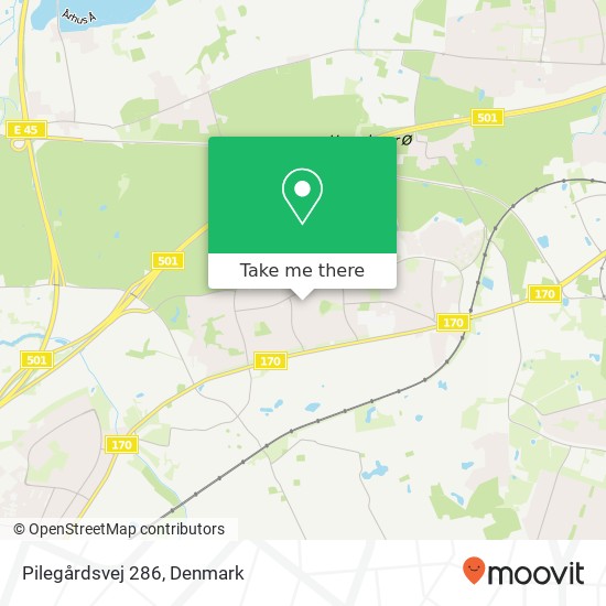 Pilegårdsvej 286 map