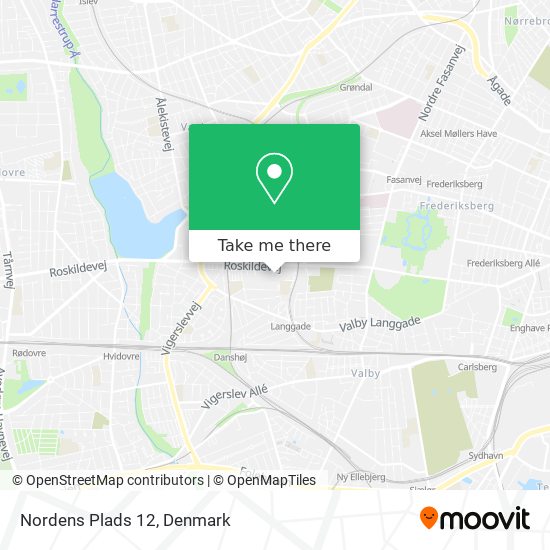 Nordens Plads 12 map