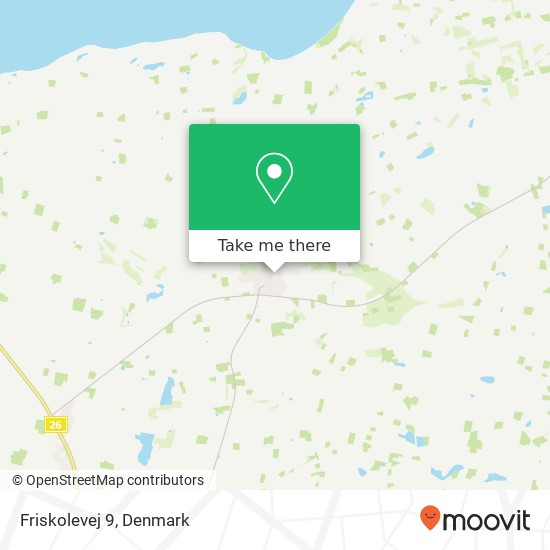 Friskolevej 9 map