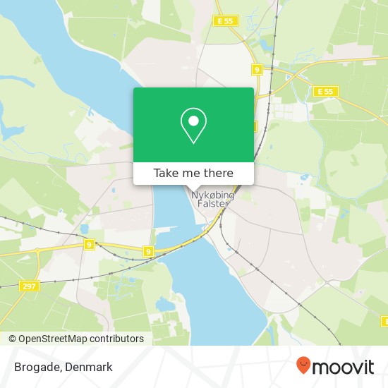 Brogade map