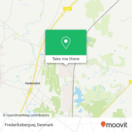 Frederiksbergvej map