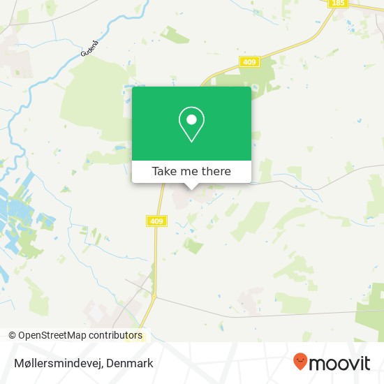 Møllersmindevej map