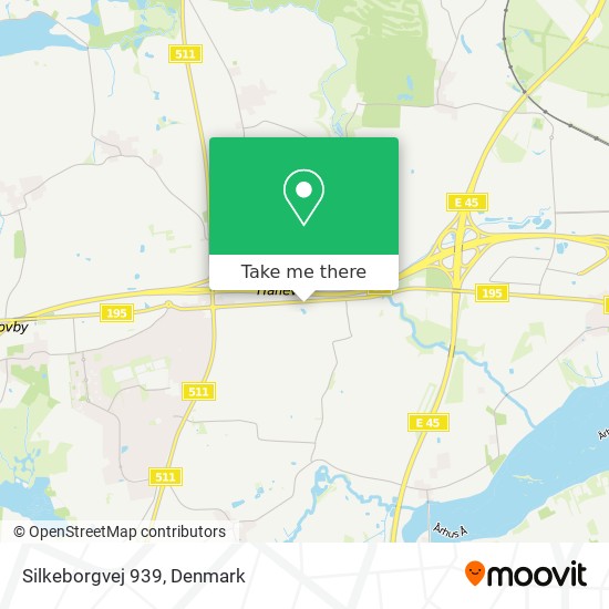 Silkeborgvej 939 map