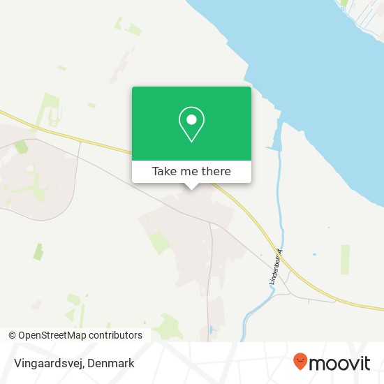 Vingaardsvej map