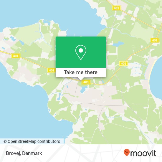 Brovej map