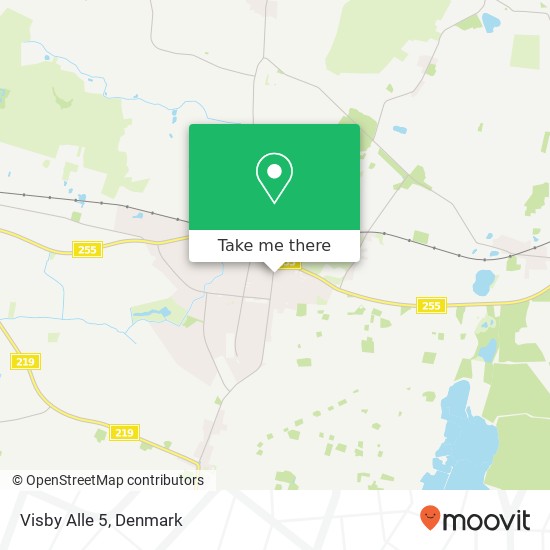 Visby Alle 5 map