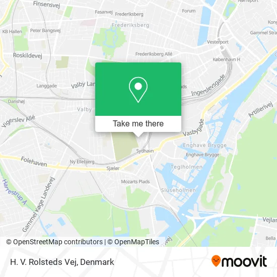 H. V. Rolsteds Vej map