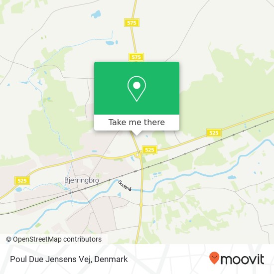 Poul Due Jensens Vej map