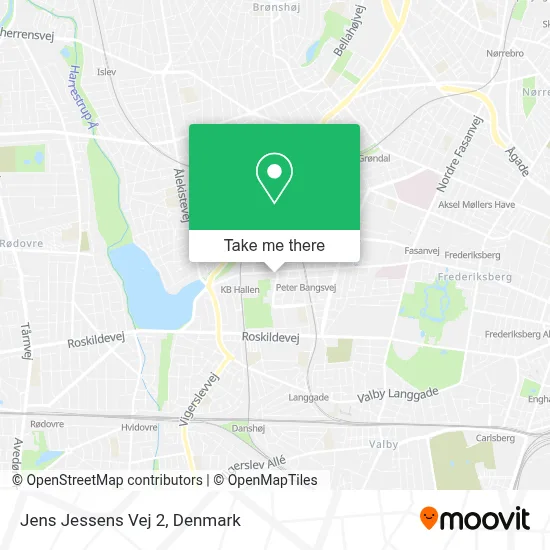 Jens Jessens Vej 2 map
