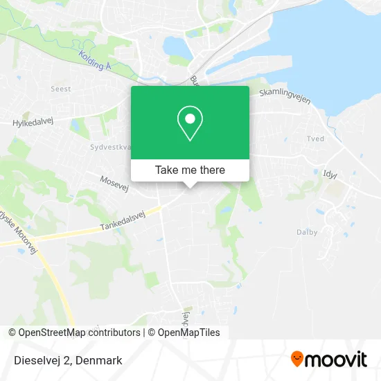 Dieselvej 2 map