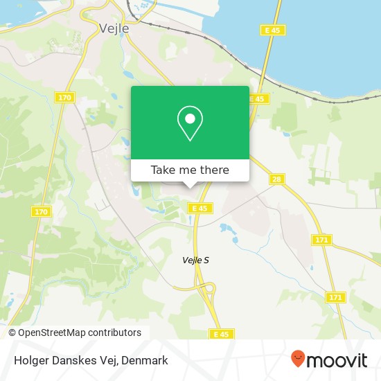 Holger Danskes Vej map