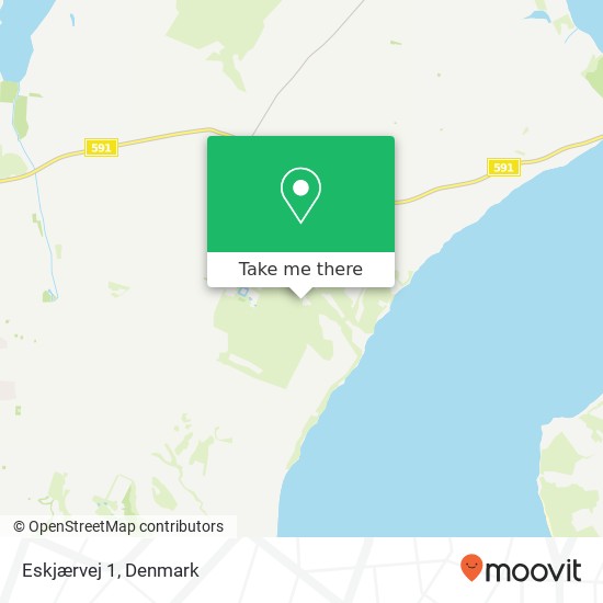 Eskjærvej 1 map