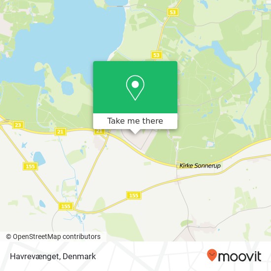 Havrevænget map