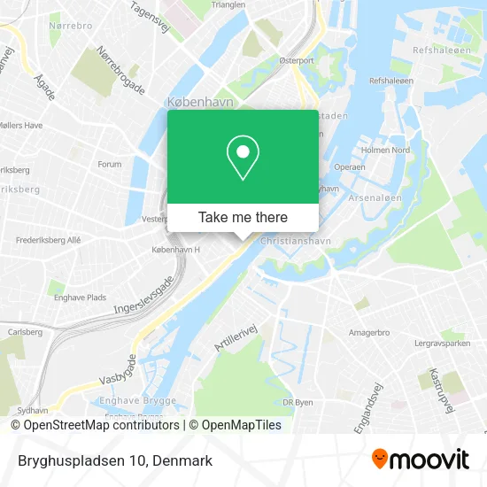 Bryghuspladsen 10 map