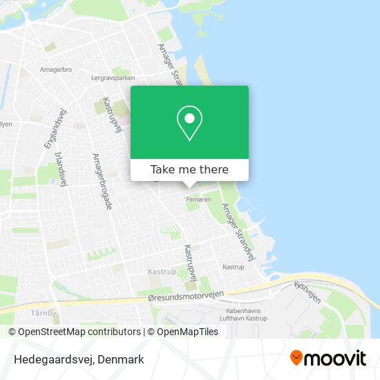 Hedegaardsvej map