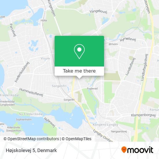 Højskolevej 5 map