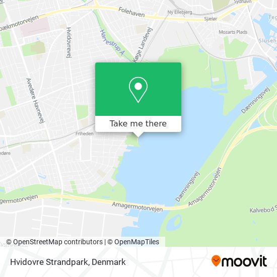 Hvidovre Strandpark map
