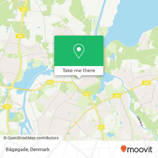 Bågøgade map
