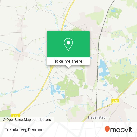 Teknikervej map